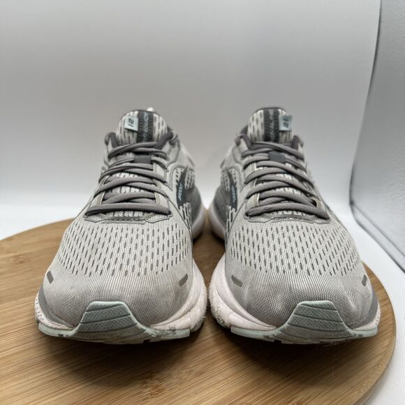 Brooks Adrenaline 21 Women's Size 8.5 B Shoes Running Gray Sneakers Blue White - Picture 2 of 8